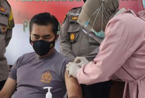 Kapolda Aceh Akhirnya Divaksin Covid-19