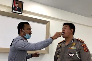 50 Personel Dit Lantas Polda Aceh Lakukan DrugWipe
