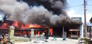 Rumah Wakil Bupati Agara Terbakar