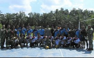 Makodim Aceh Tamiang Kampiun Turnamen Bola Voli