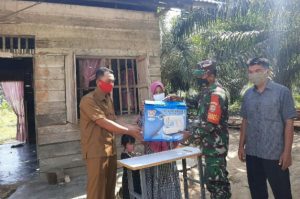 Mesin Jahit Bantuan Kodam IM &  BNPB Pusat Disalurkan