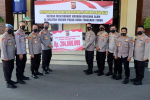 Bantu Korban Bencana NTT, Polda Aceh Salurkan Bantuan Lewat Polda NTT