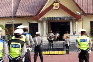 Kapolres Tamiang Pimpin Gelar Pasukan Operasi Keselamatan Seulawah 2021