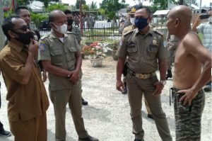 Pemko Langsa Tertibkan Bangunan Liar