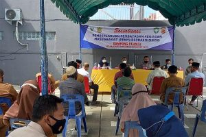 Muspika Baiturrahman Sosialisasi PPKM di Masjid