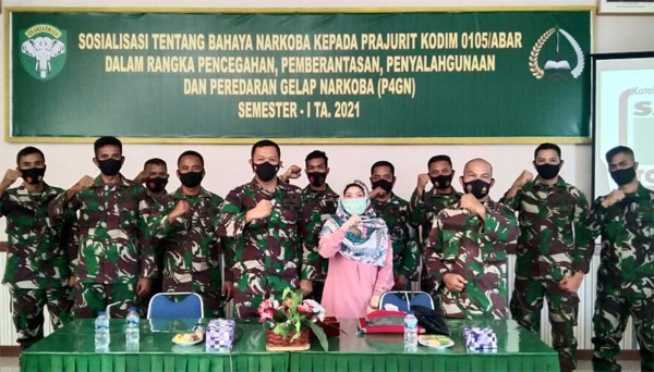 Dandim Aceh Barat: Narkoba adalah Monster yang Mematikan