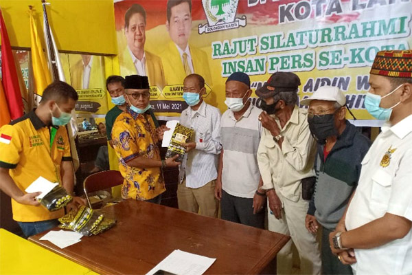 Golkar Langsa Silaturrahmi dengan Wartawan