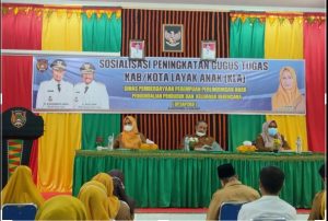 DP3AP2KB Upayakan Gayo Lues Jadi Kabupaten Layak Anak