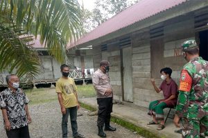 Satgas Meureubo Cek Keberadaan Pasien Isolasi Mandiri