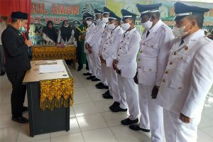 Geuchik dan Imum Mukim Darul Aman Dilantik