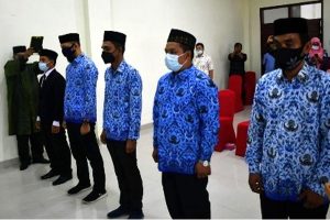 Lima Pejabat Eselon III dan IV Aceh Timur Dilantik