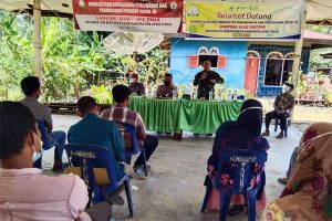 Tiga Pilar Edukasi Warga Alue Sentang Cara Cegah Covid-19