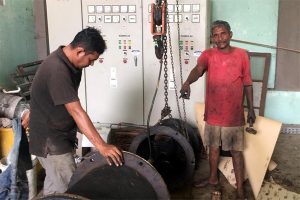 12 Tahun Masa Pakai, Rumah Pompa Station Lampaseh Diperbaiki