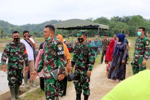 Tim Wasev Kodam IM Sambangi Makodim Aceh Timur