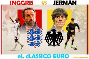 Piala Eropa 2021: Malam Ini, Inggris atau Jerman yang Ikut Jejak Belanda, Portugal dan Prancis