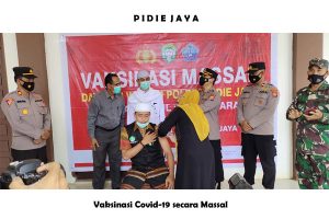 Dayah di Pijay dan Lhoksemawe Gelar Vaksinasi Massal
