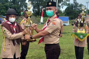 Pramuka SWK Binaan Kodim Aceh Barat Juara Umum