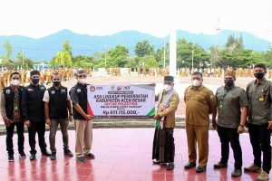 ASN Aceh Besar Sumbang Rp611 Juta untuk Palestina