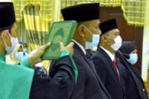 Tiga Kadis Hasil Lelang Jabatan di Aceh Tamiang Dilantik