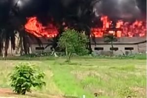 Dayah Nurul Ulum Cot Keh Peureulak Terbakar