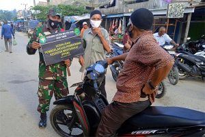 Meski Hari  Meugang, Edukasi Prokes Jalan Terus