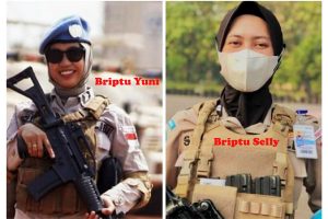 Briptu Yuni dan Briptu Selly, Teman Seleting yang Jadi Pasukan Perdamaian PBB di Afrika Tengah