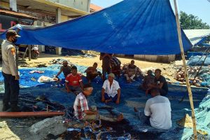 Puluhan Nelayan di TPI Pusong Lhokseumawe Ikut Vaksin