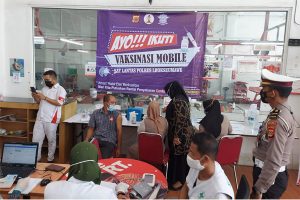 Cara Polres Lhokseumawe Tarik Minat Vaksinasi