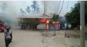 Balai & Bilik Santri Dayah Futuhul Mu’arif Al-Aziziyyah Terbakar