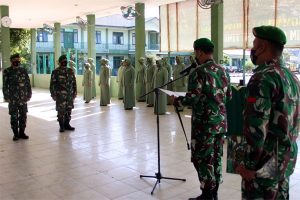 Satu Bintara Pindah, Dua Perwira Masuk Jadi Personel Kodim Aceh Timur