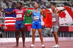 Olimpiade Tokyo 2020: Lamont Marcell Jacobs Manusia Tercepat di Dunia Asal Italia