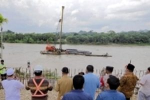 Jembatan Pematang Durian-Rantau Bintang Direncanakan Rampung 2022