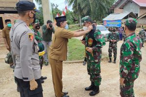Tim Wasev Tinjau Hasil TMMD di Aceh Timur