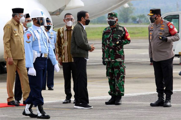 Gercep…Tiba di Aceh, Jokowi Langsung Beraksi