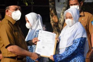 Ratusan ASN Langsa Terima SK Kenaikan Pangkat