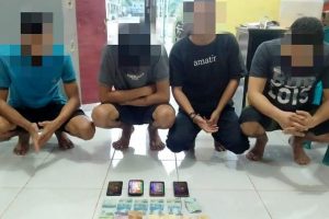 Polres Aceh Singkil Ringkus Empat Terduga Agen dan Pemain Judi Online