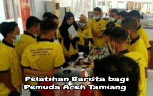 16 Anak Aceh Tamiang Dilatih Barista ke Banda Aceh