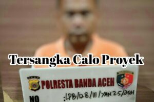 Calo Proyek Dirungkus Satreskrim Polresta Banda Aceh