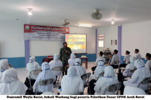 CPNS Aceh Barat Dibekali Wasbang