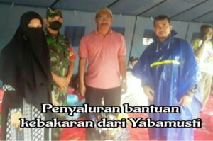 Yabamusti Bantu Korban Kebakaran di Langsa