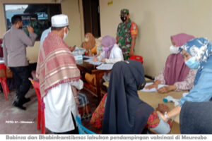 Ikuti Vaksinasi di Meureubo, Ini Jadwalnya