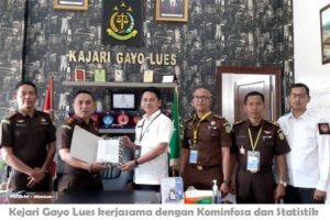 Lakukan MoU, Kejari Gayo Lues Siap Beri Pendampingan Hukum pada Kominfosa