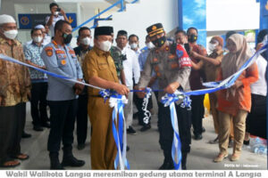 Gedung Utama Terminal A Langsa Diresmikan