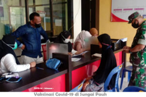 Sungai Pauh Pusaka Gelar Vaksinasi Massal
