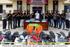 22 Sepeda Motor dan 2 Resedivis Dibekuk Polisi