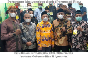 Putra Pidie, Terpilih Menjadi Ketua Permasa Riau