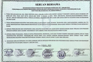 Forkopimda Sabang Larangan Perayaan Malam Pergantian Tahun Baru, Termasuk Larang Berzikir