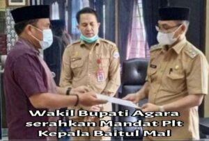 Kepala Baitul Mal Agara Tersandung Kasus Asusila