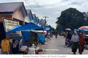 Pedagang Pasar Gostel Sering Kucing-kucingan