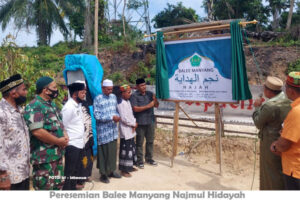 Abati Aramiyah Resmikan Dayah Najmul Hidayah